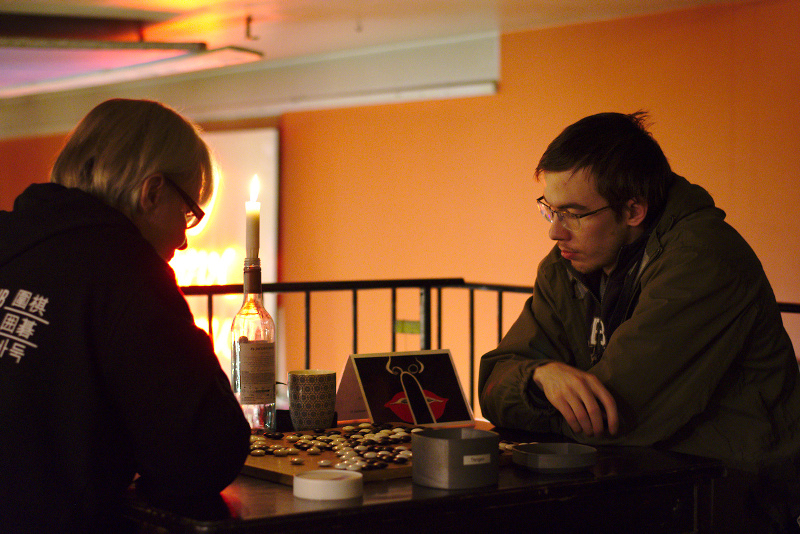 Game night at Bar Vakiopaine in December 2017.